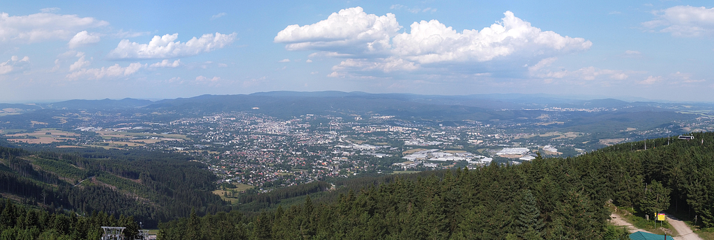 pohled Liberec